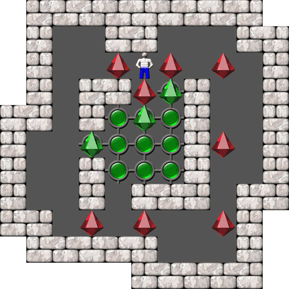 Sokoban Mass Remodel level 768